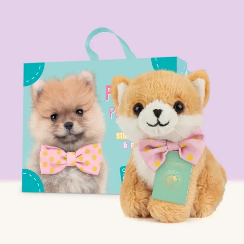 Studio Pets Плюшено куче Померан в куфарче, Помпон, 8 см studio pets плюшено куче померан в куфарче, помпон, 8 см 14