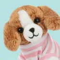 studio pets плюшено куче бигъл в куфарче, били 8 см 16