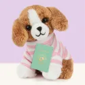 studio pets плюшено куче бигъл в куфарче, били 8 см 15