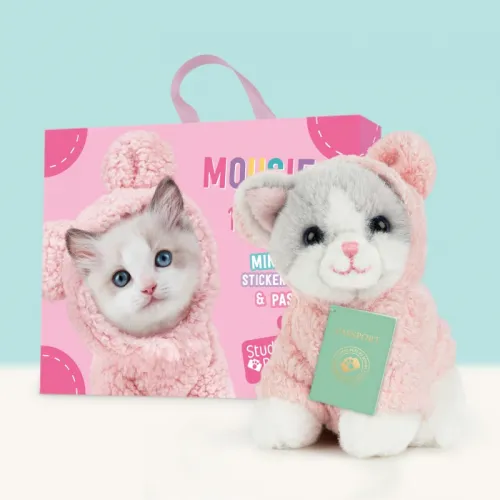 Studio Pets Плюшено коте Рагдол в куфарче, Мауси, 8 см studio pets плюшено коте рагдол в куфарче, мауси, 8 см 14