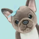 Studio Pets Плюшено куче Френски булдог с синя пеперуда, Биби, 23 см studio pets плюшено куче френски булдог с синя пеперуда, биби, 23 см 15