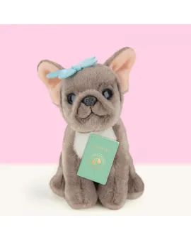 Studio Pets Плюшено куче Френски булдог с пеперуда, Биби, 16 см