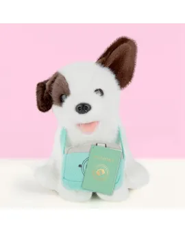 Studio Pets Плюшено куче Муци с фотоапарат, 16 см