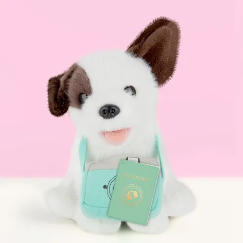 Studio Pets Плюшено куче Муци с фотоапарат, 16 см studio pets плюшено куче муци с фотоапарат, 16 см 14