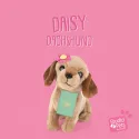 studio pets плюшено куче дакел с цвете, дейси, 16 см 17