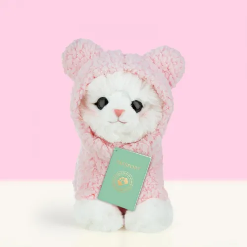 studio pets плюшено коте с мека блузка, мауси, 16 см 14