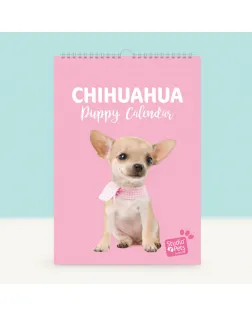 Studio Pets Месечен планер със снимки, Кученца Чихуахуа