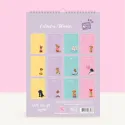 studio pets месечен планер със снимки, кученца пудели 16