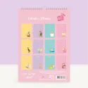 studio pets месечен планер със снимки, патета 16