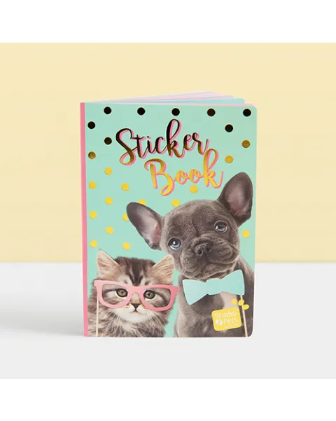 studio pets книжка за оцветяване със стикери, кученцето помпон 71