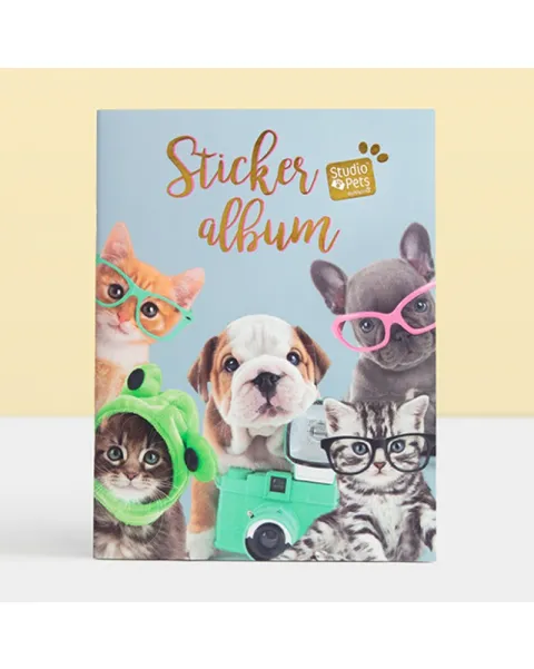 studio pets а5 книжка със стикери за декорация, биби и пейдж 41