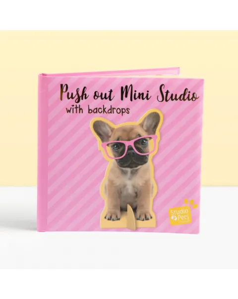 studio pets книжка за оцветяване със стикери, кученце 55