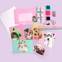 studio pets детски комплект за декорация с печати, картички и пликове 16