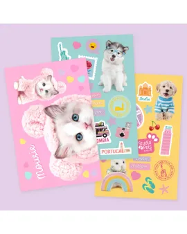 Studio Pets Книжка със стикери, малка