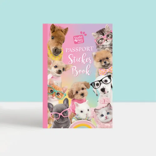 studio pets книжка със стикери, малка 14