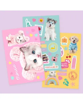 Studio Pets Книжка със стикери, голяма