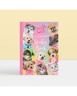 Studio Pets Книжка със стикери, голяма