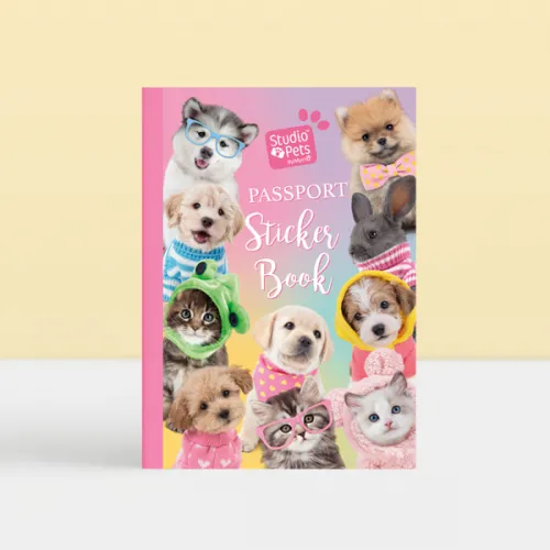 Studio Pets Книжка със стикери, голяма studio pets книжка със стикери, голяма 14